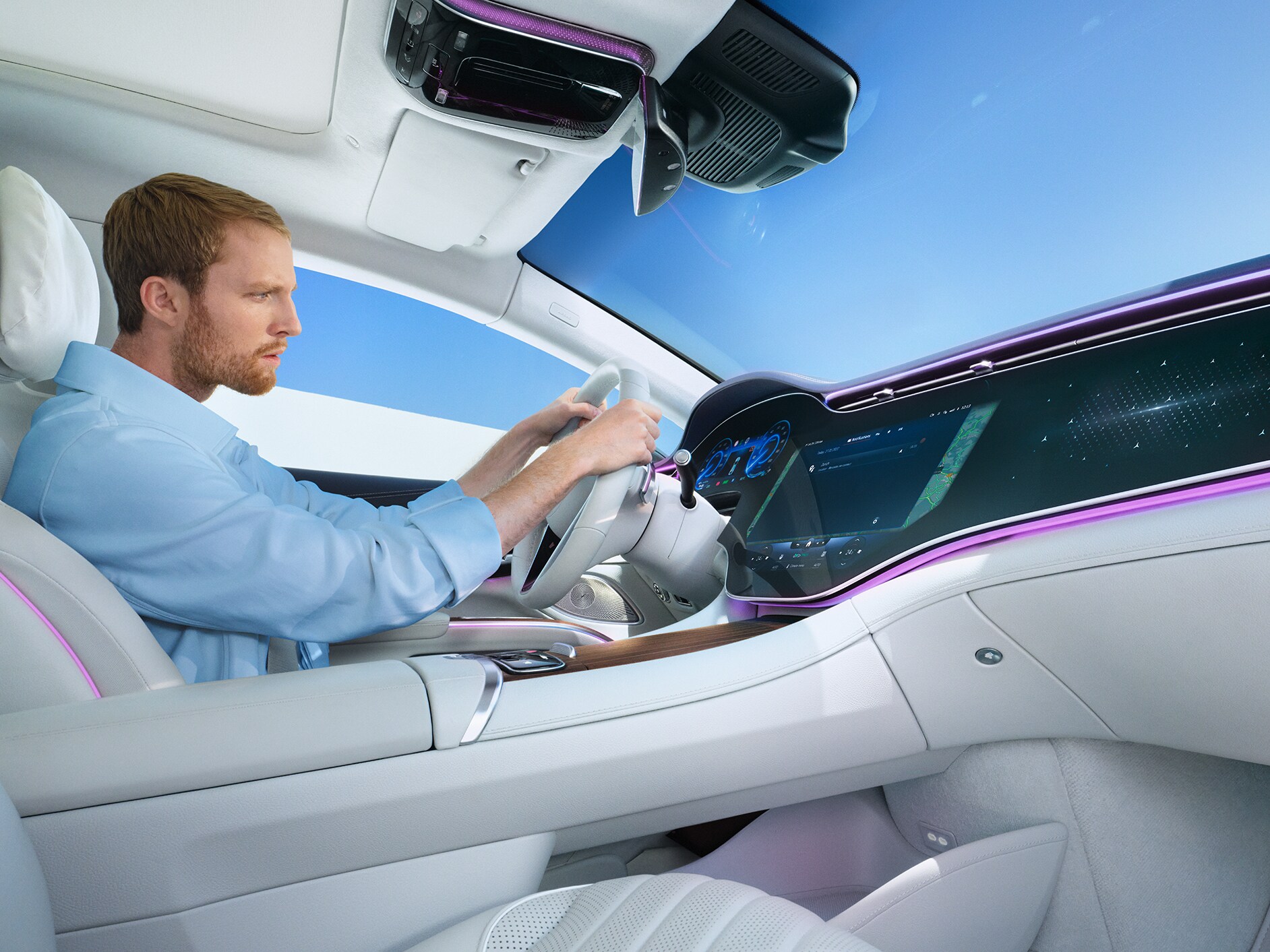 แอป Mercedes-Benz Service ในรถยนต์ Mercedes-Benz