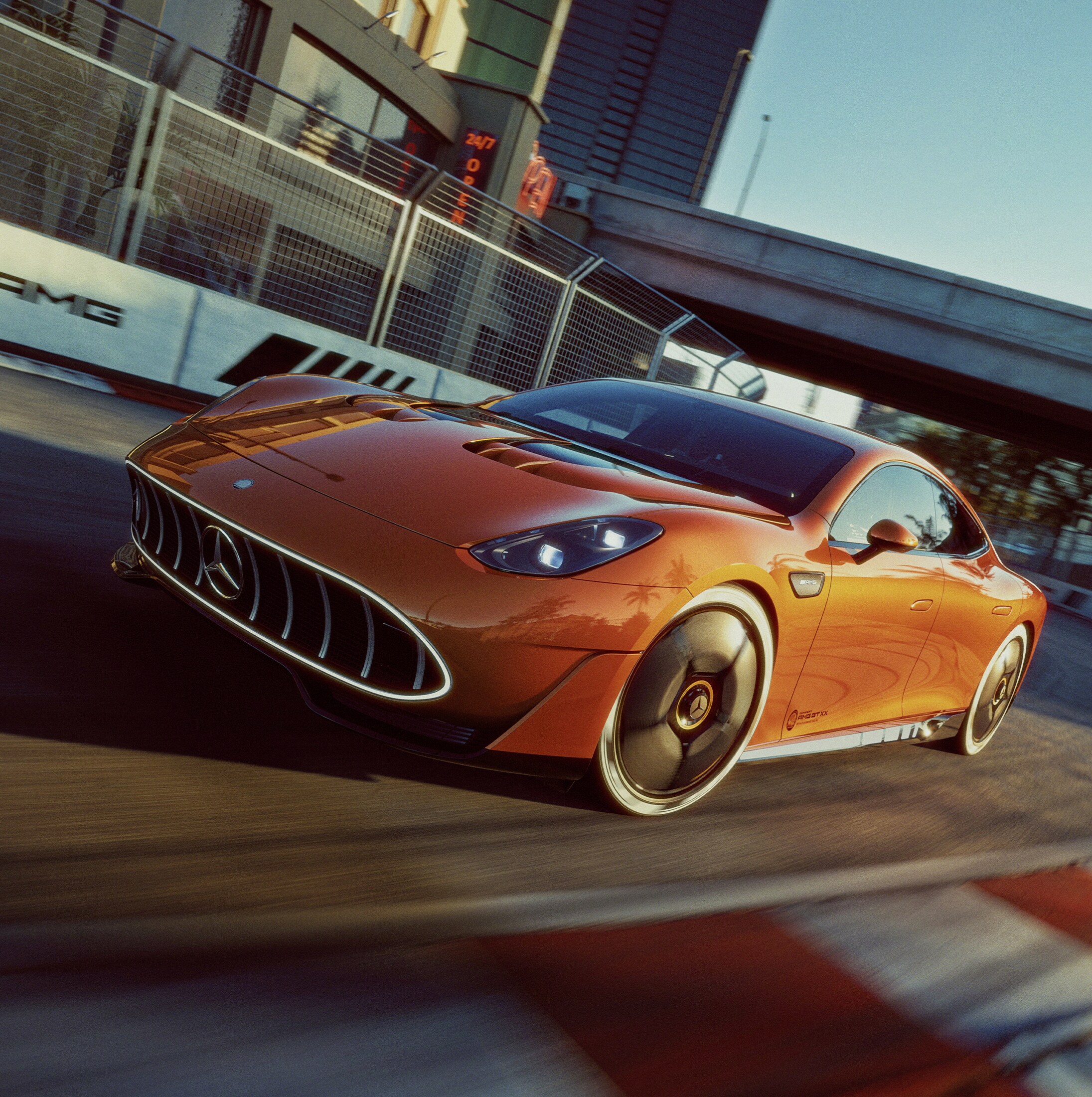 AMG.EA & CONCEPT AMG GT XX