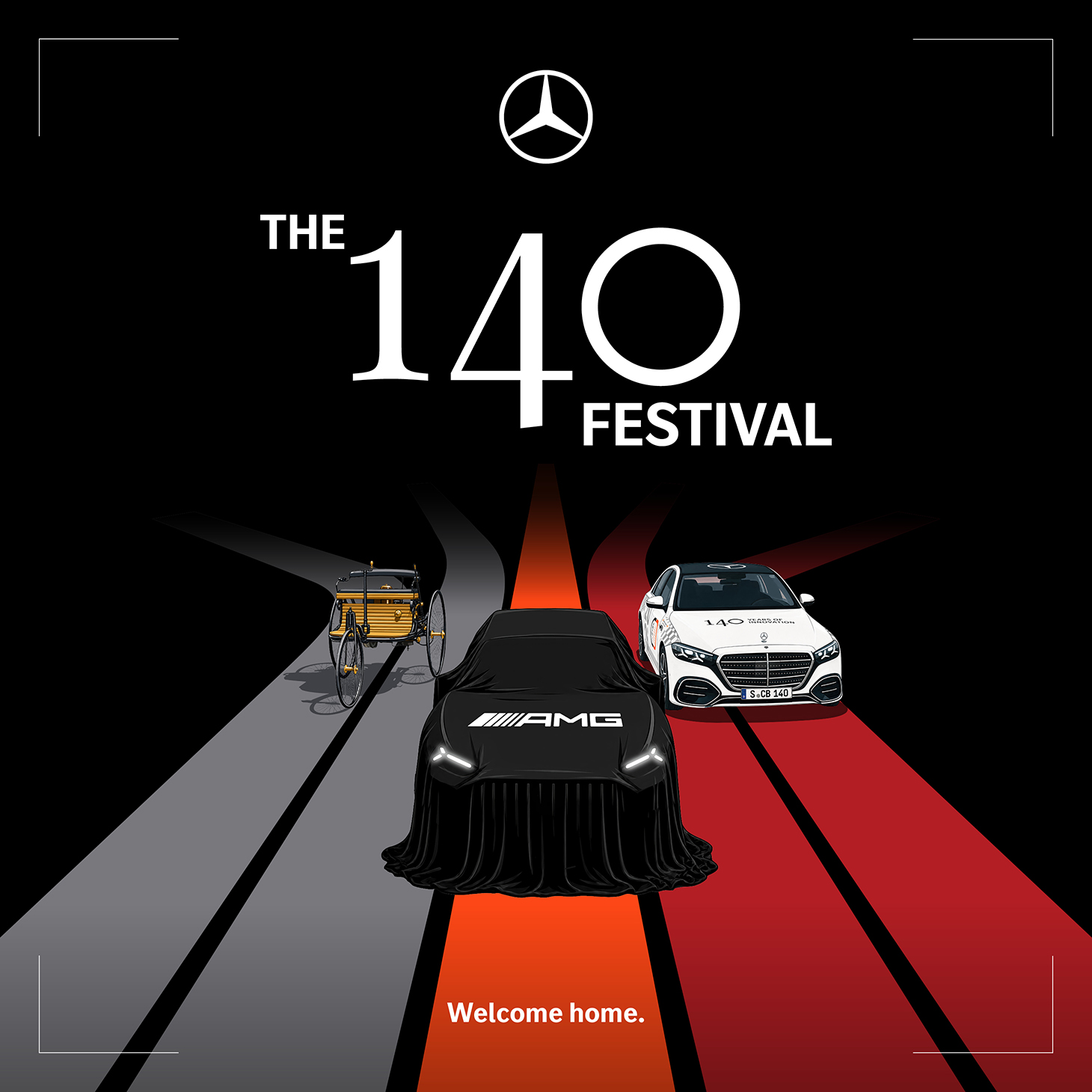 งาน THE 140 FESTIVAL และ บรรยากาศการเปิดตัว The all-new Mercedes-AMG GT SUV