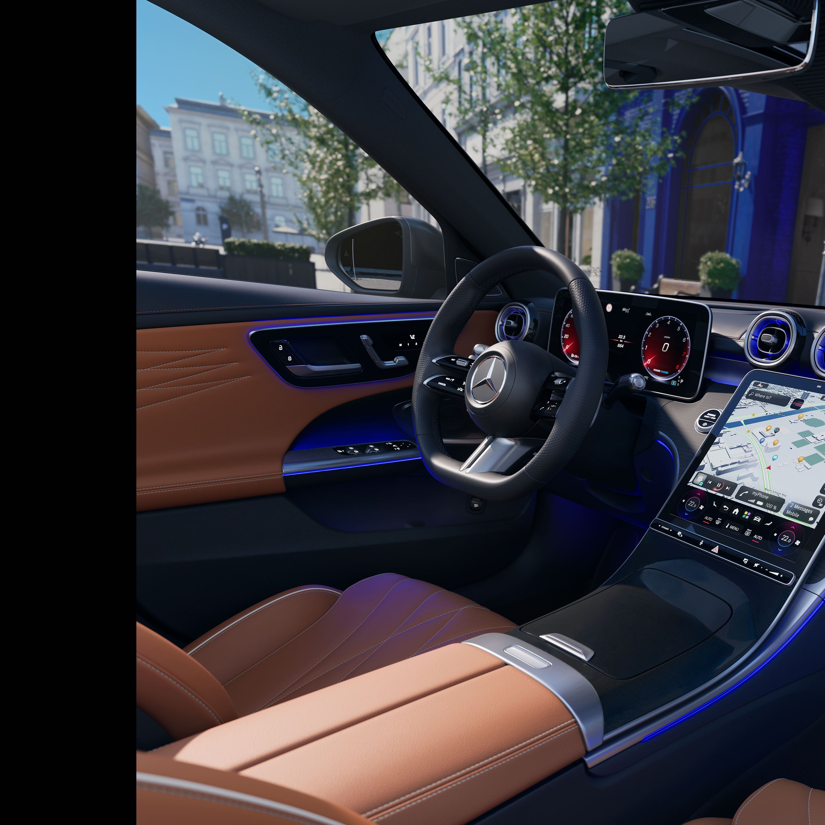 การออกแบบภายใน | The new C-Class Saloon | เมอร์เซเดส-เบนซ์
