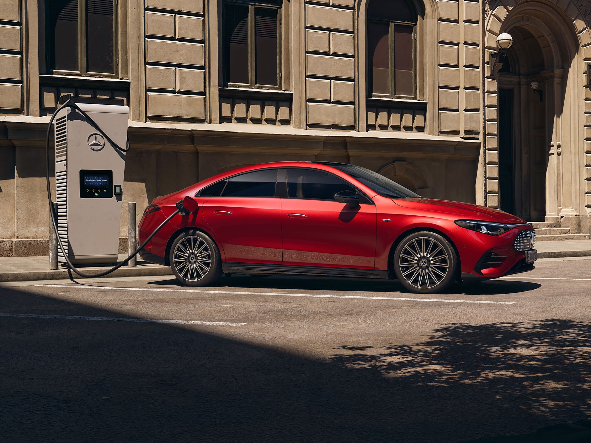 สถาปัตยกรรมโมดูลาร์ของ Mercedes-Benz ของ CLA ระบบไฟฟ้าเต็มรูปแบบรุ่นใหม่