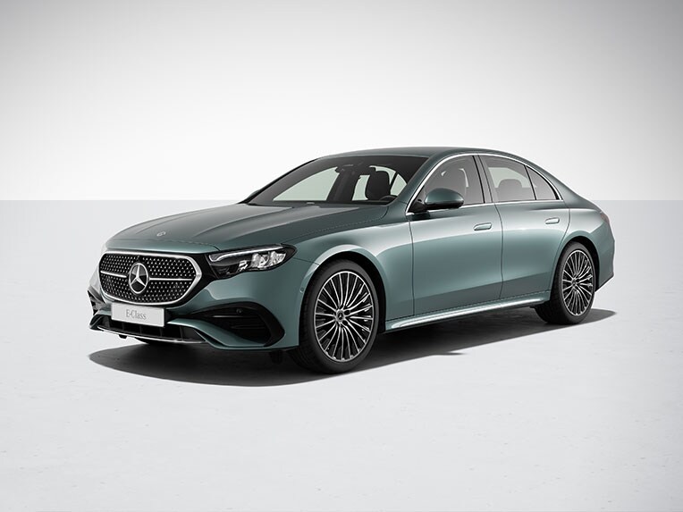 การออกแบบภายนอกของ E-Class Sedan รุ่นใหม่จาก Mercedes-Benz พร้อมชุดอุปกรณ์ AMG Line