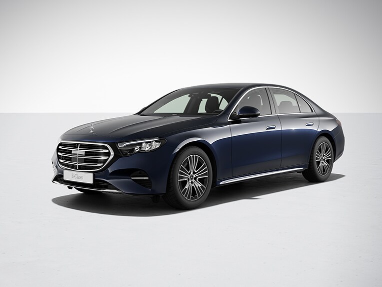 การออกแบบภายนอกของ E-Class Sedan รุ่นใหม่จาก Mercedes-Benz พร้อมชุดอุปกรณ์ EXCLUSIVE