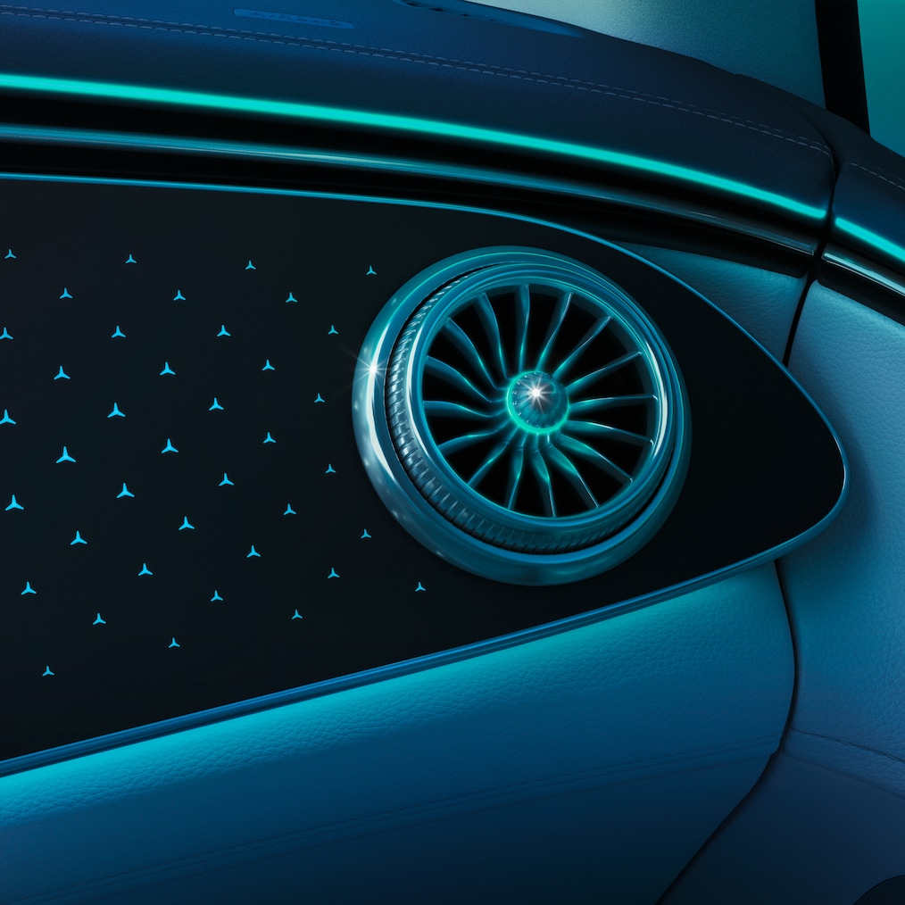 ENERGIZING AIR CONTROL Plus with HEPA filter in the EQE SUV from Mercedes-Benz.