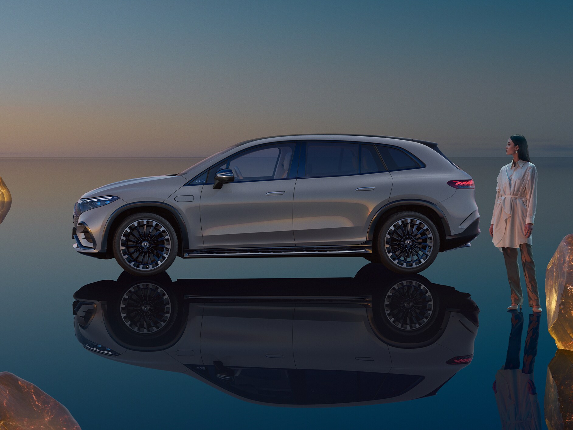 Car insurance for the EQS SUV from Mercedes-Benz.