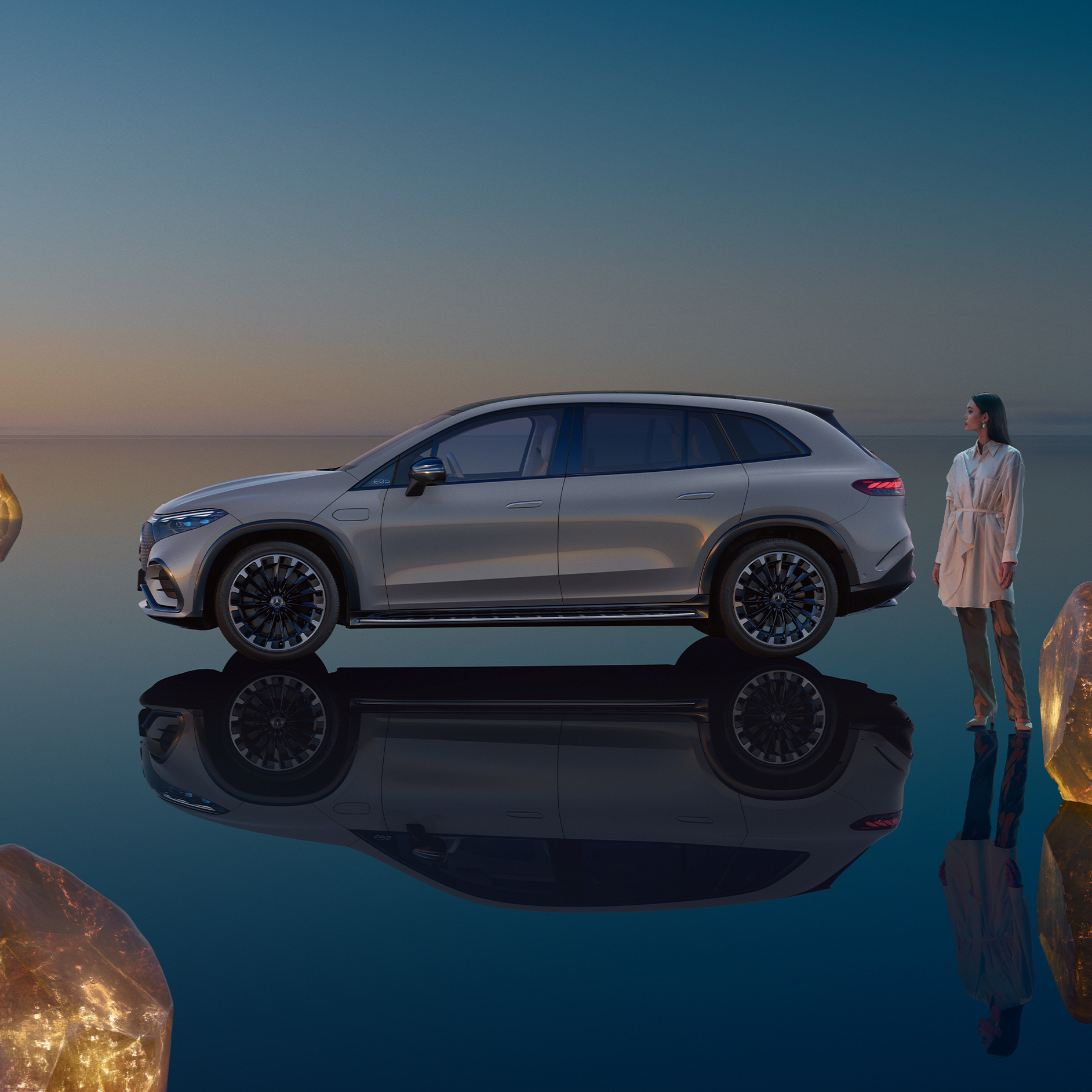 การรับประกัน | EQS SUV | Mercedes-Benz Financial Services การรับประกันรถยนต์สำหรับรถยนต์ EQS SUV จาก Mercedes-Benz