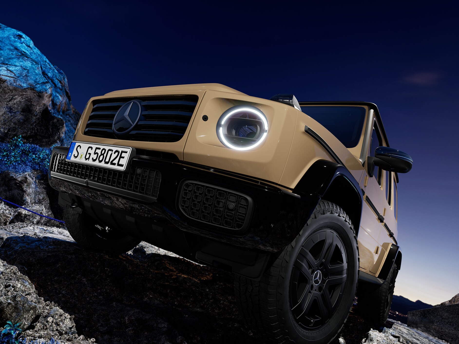 The Drive Electric Plan for the all-electric G-Class from Mercedes-Benz.
