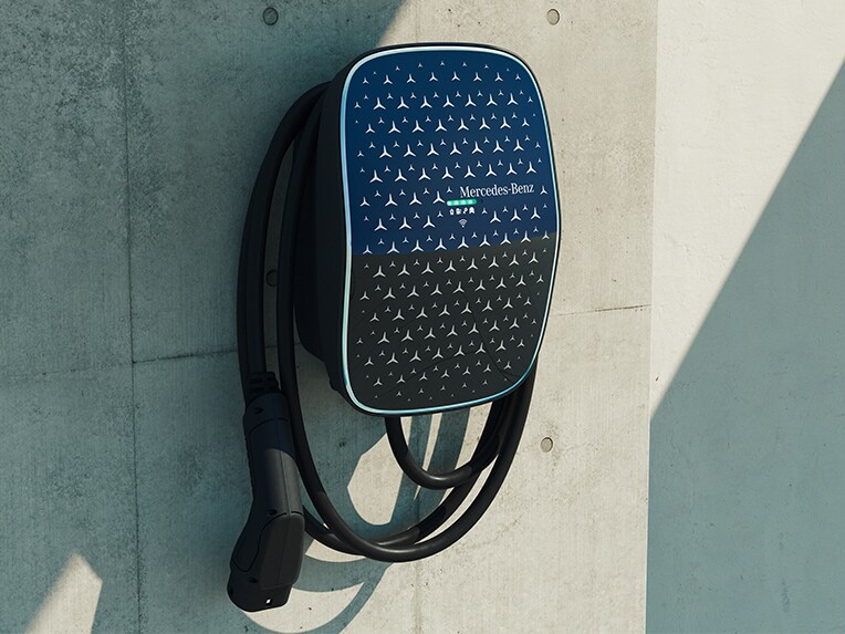 การชาร์จไฟที่บ้านด้วย Mercedes-Benz Wallbox จาก Mercedes-Benz