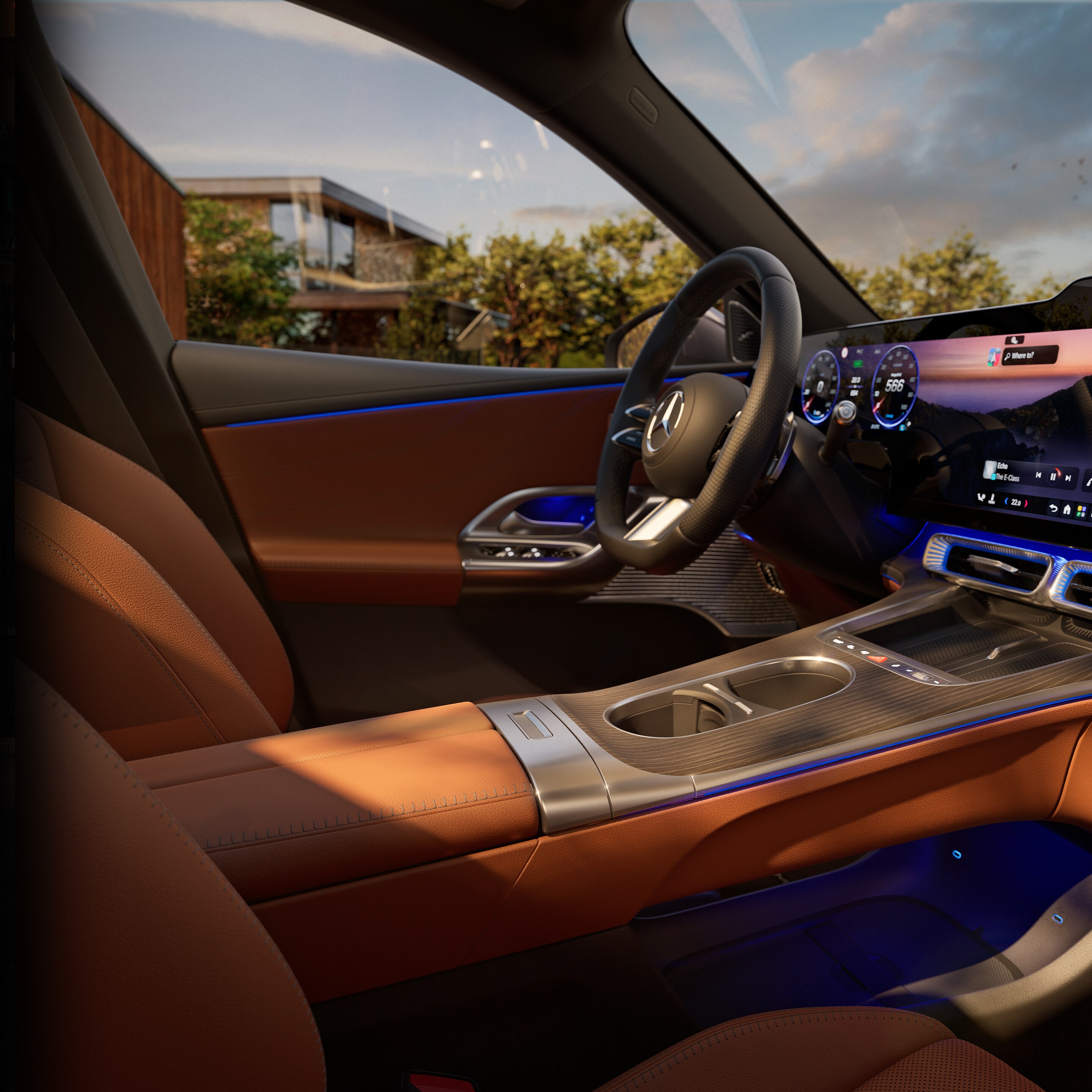 Interior | The all-new electric GLC | Mercedes-Benz