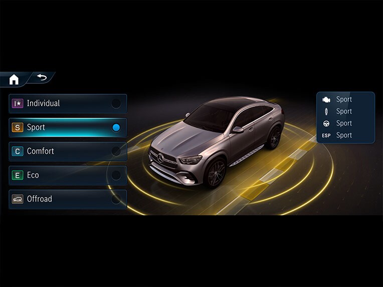 The AMG DYNAMIC PLUS Package for the Mercedes-AMG GLE.