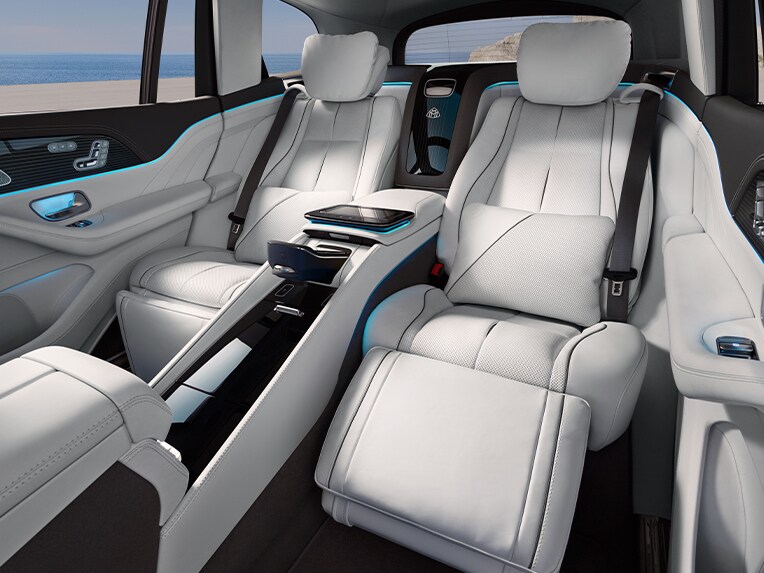 ห้องโดยสารภายในของ Mercedes-Maybach GLS