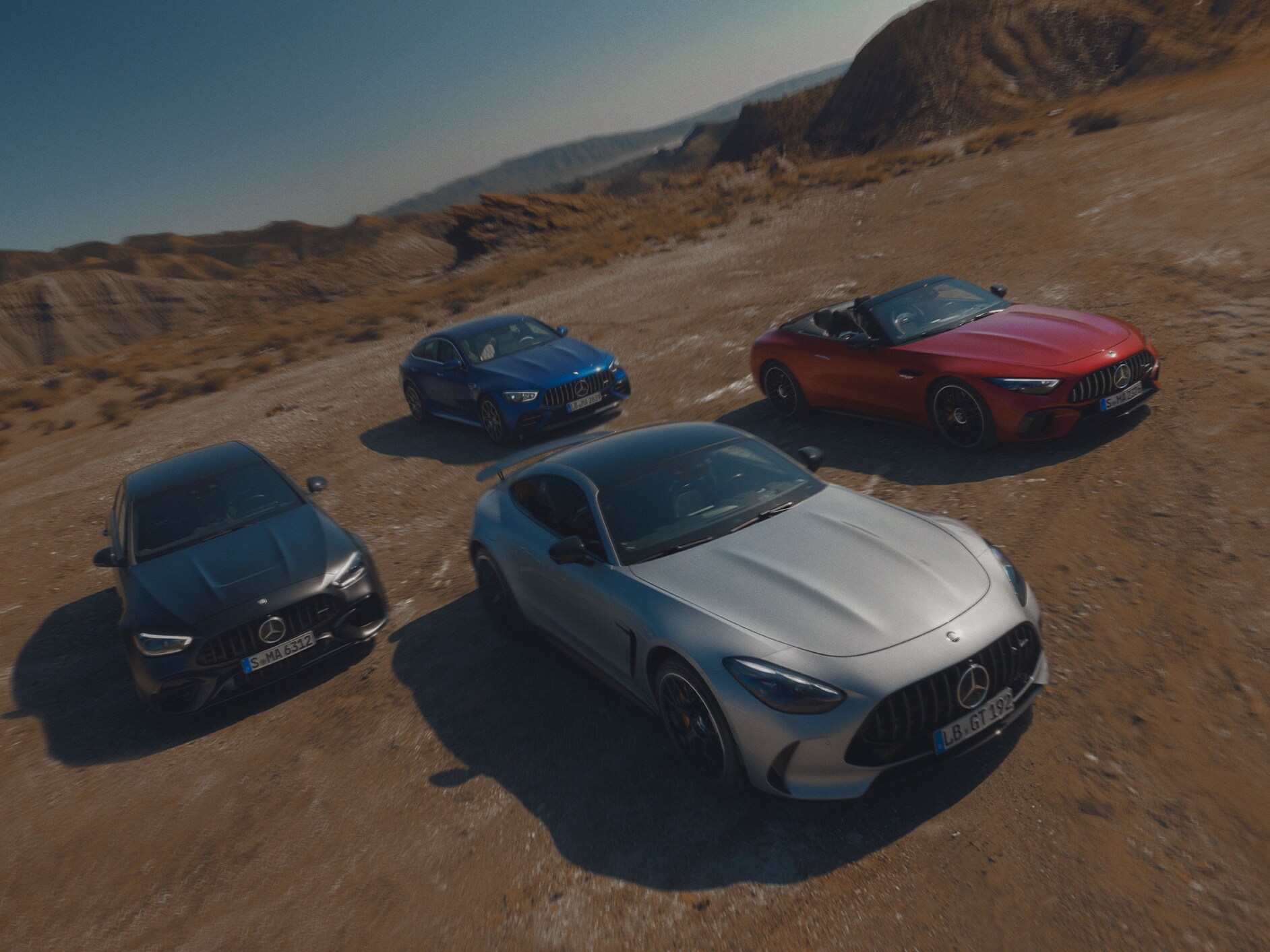 Overview of models from Mercedes-AMG.