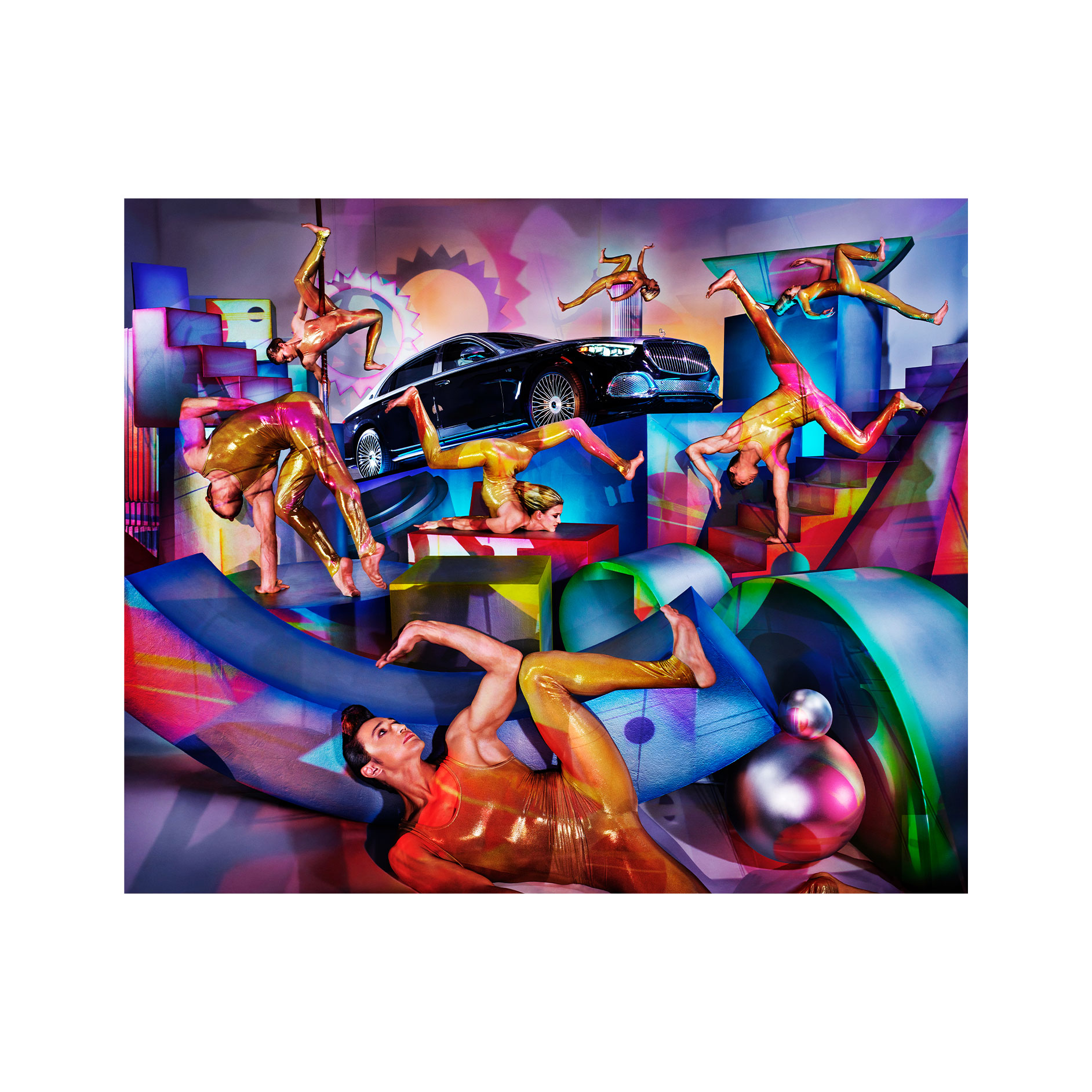 ความร่วมมือ | เครื่องหมายการค้า | Mercedes-Maybach ความร่วมมือระหว่าง Mercedes-Maybach กับ David LaChapelle