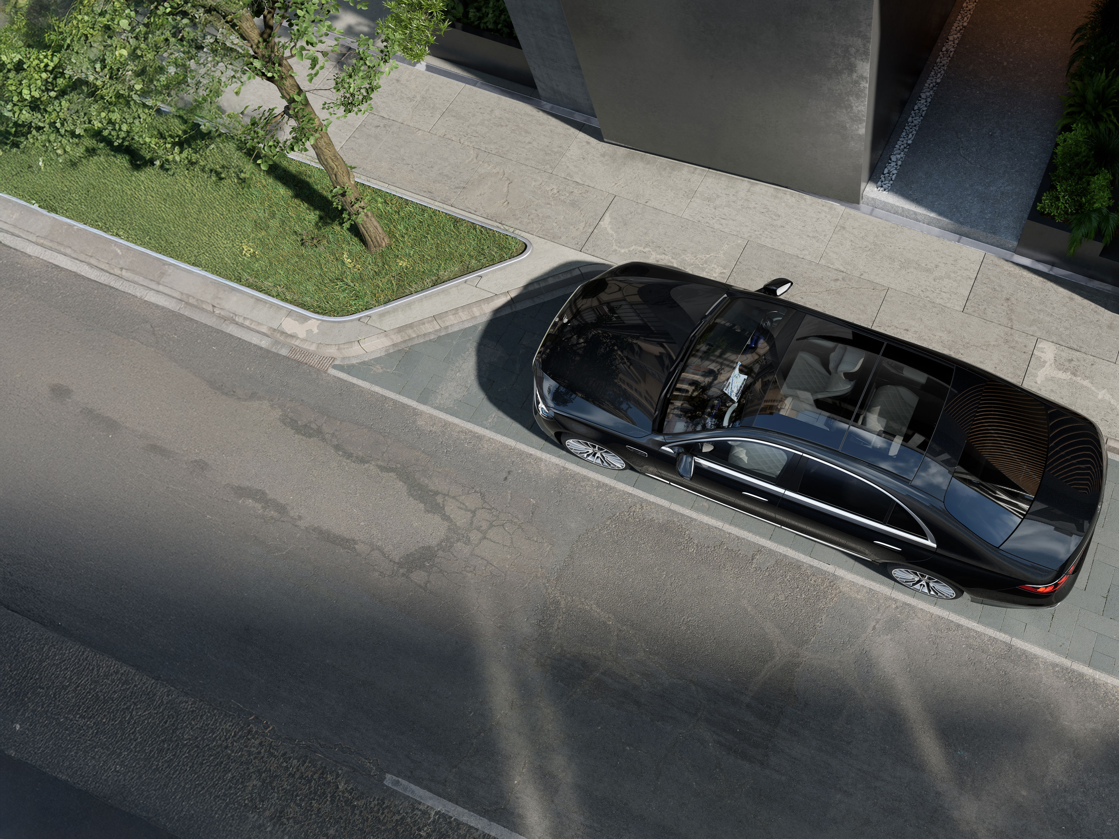 Exterior | S-Class Saloon | Mercedes-Benz The exterior of the new Mercedes-Benz S-Class Saloon Long.