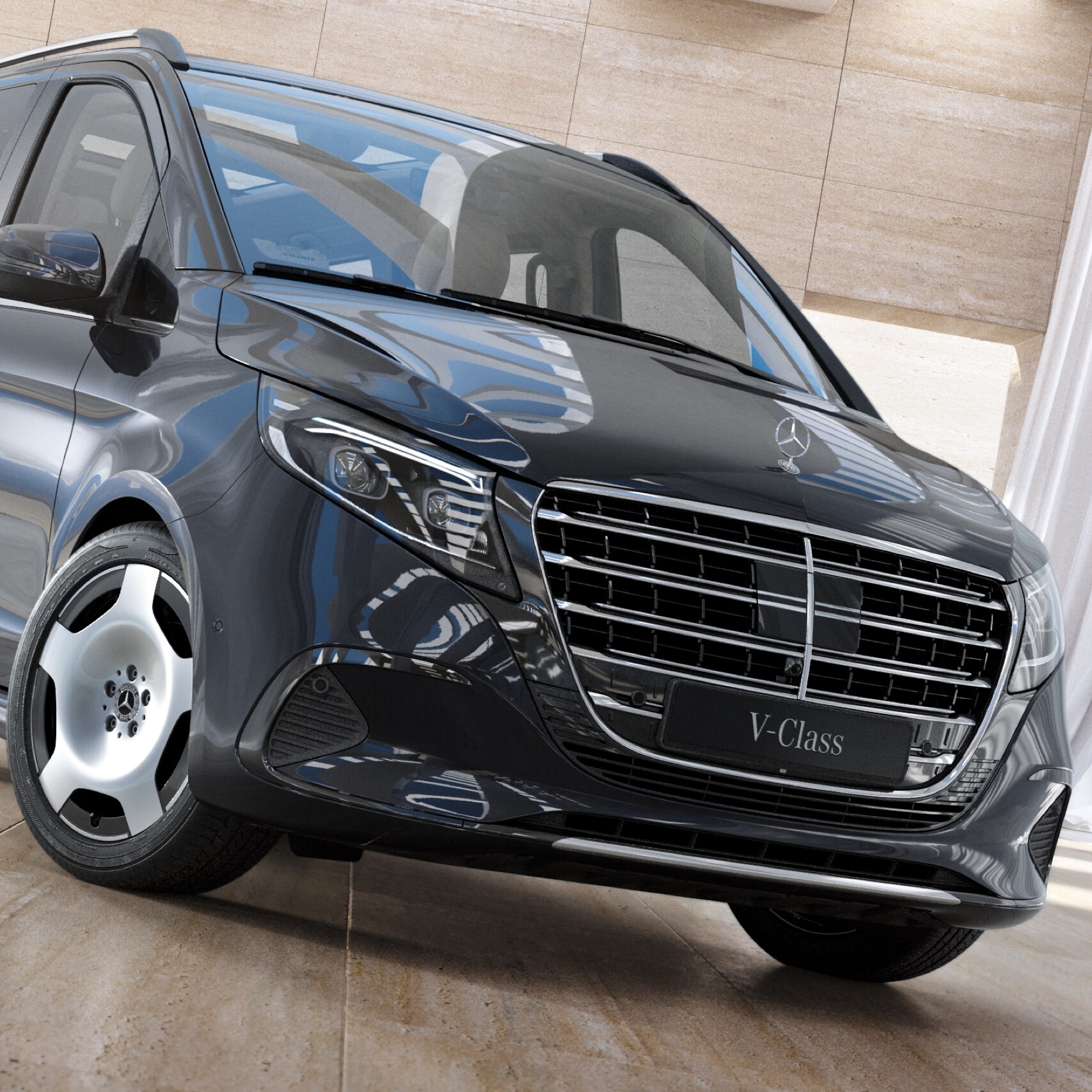 Mercedes-Benz V-Class สร้างความประทับใจสำหรับครอบครัว นักธุรกิจ และนักผจญภัยยามว่าง รวมถึงผู้โดยสาร