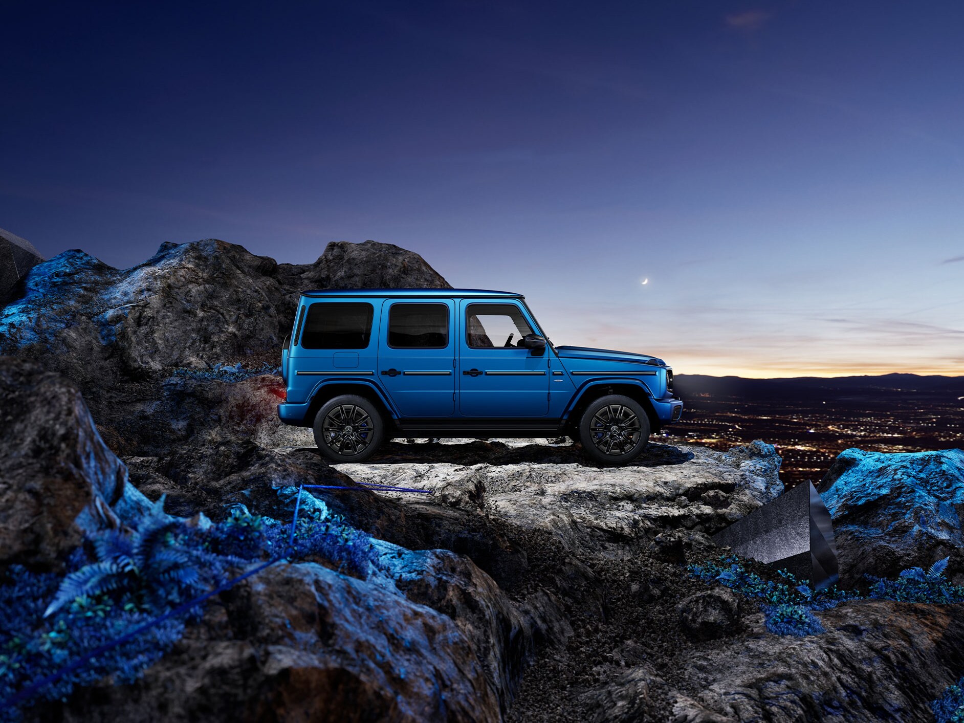 รถยนต์ Mercedes-Benz G-Class ระบบไฟฟ้าเต็มรูปแบบ