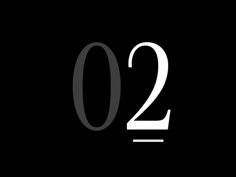 ตัวเลขขนาดใหญ่ “02”