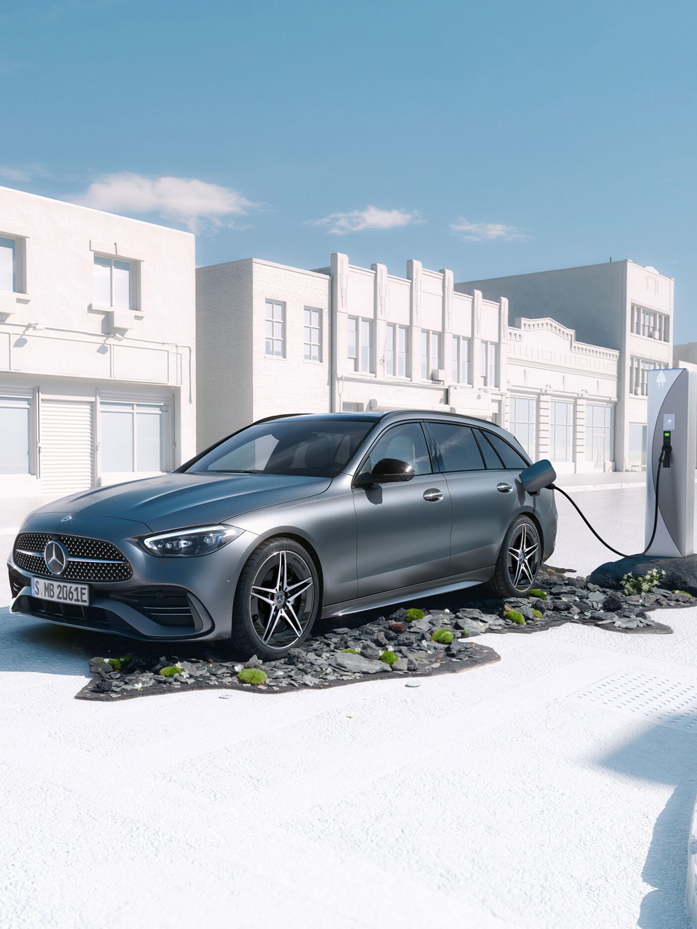 The C-Class 300 e Estate from Mercedes-Benz.