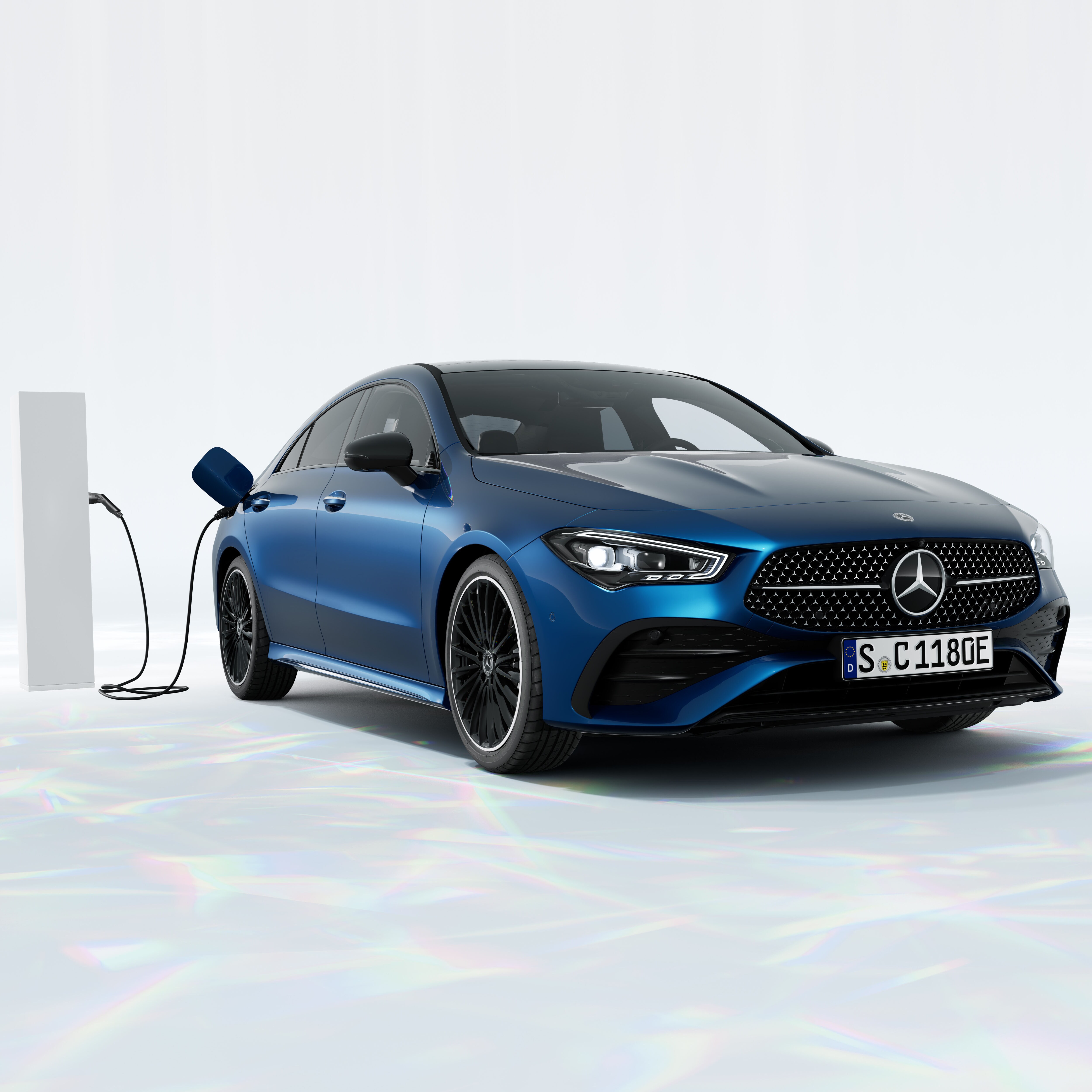 A plug-in hybrid vehicle from Mercedes-Benz.