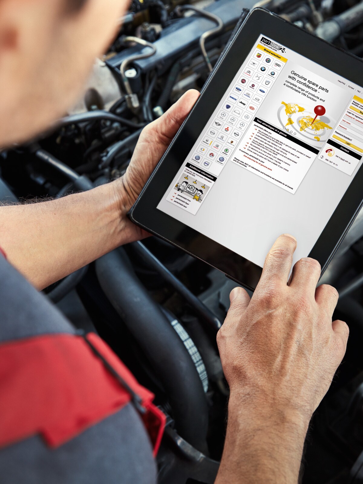 อะไหล่แท้ Mercedes-Benz จาก partslink24