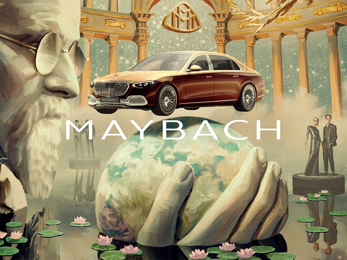 Mercedes-Maybach S-Class Haute Voiture เปล่งประกายในสี Rose