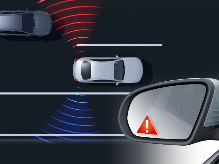 ระบบช่วยเตือนเมื่อมีรถอยู่ในจุดอับสายตา (Blind Spot Assist) | C-Class Saloon | เมอร์เซเดส-เบนซ์