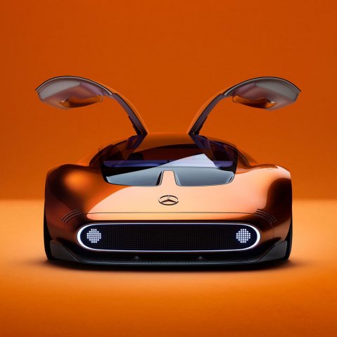 Futuristic mercedes benz price sale